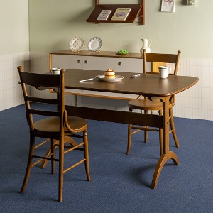 클레어 원목 테이블 1400 식탁세트 (벤치형/의자형)